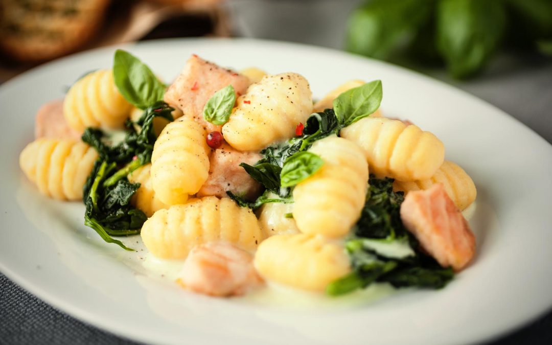 Gnocchi al salmone