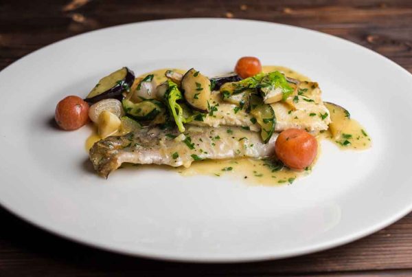 Filetti di rombo porcini e panna