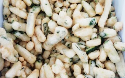 Zucchine pastellate sfuse